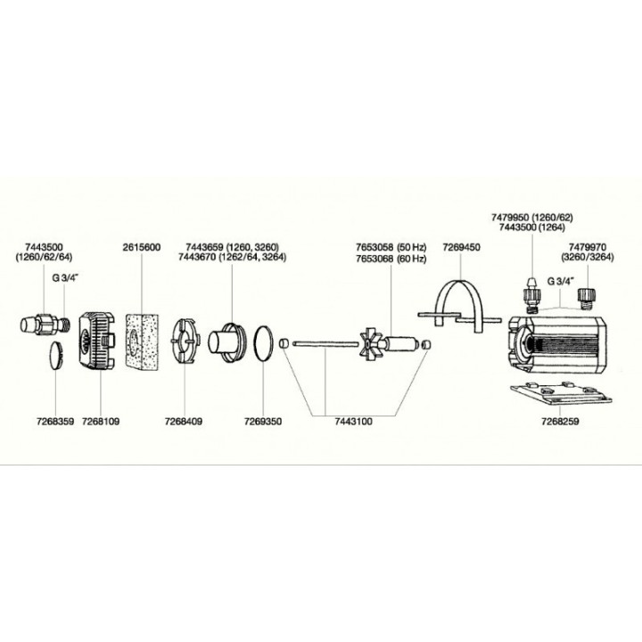 Eheim 1262 Pump