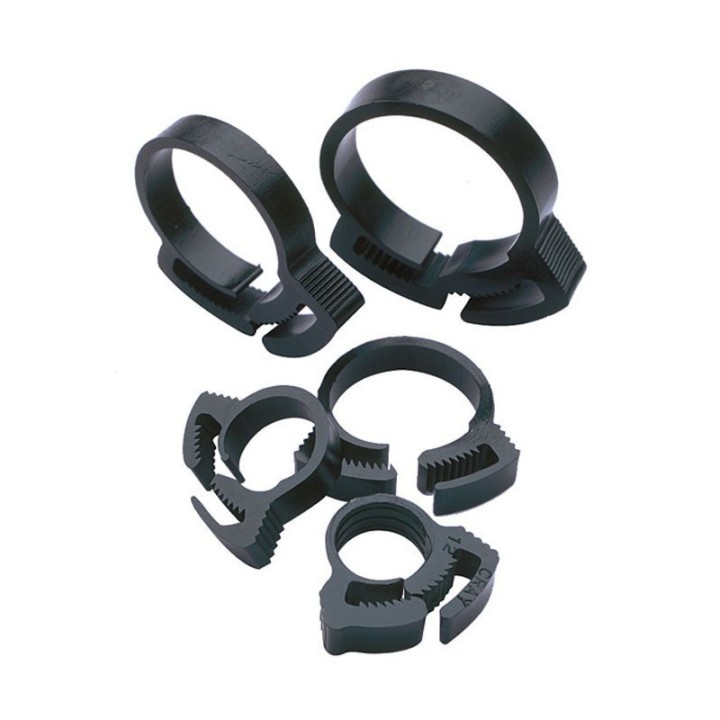 PLASTIC HOSE CLAMP 1/2"- 5 PACK