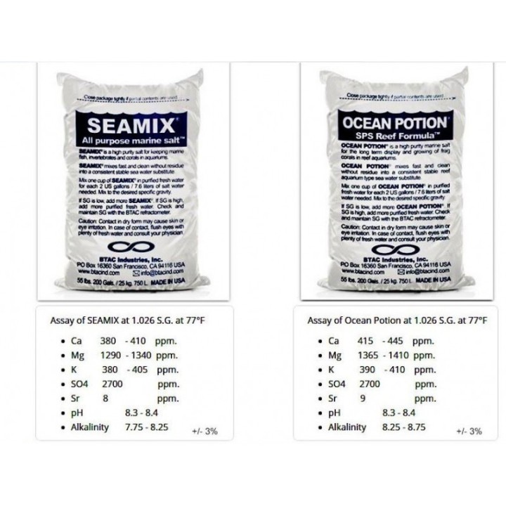 BTAC Ocean Potion 200gal Mix