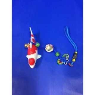 Koi Replica w/ Ribbon Kohaku