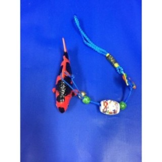 Koi Replica w/ Ribbon Hi Utsuri
