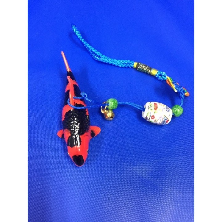 Koi Replica w/ Ribbon Hi Utsuri