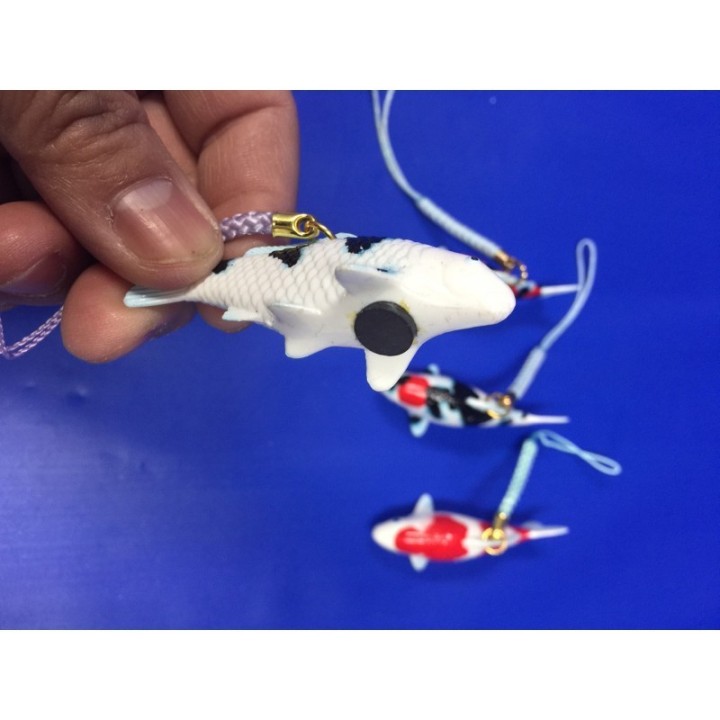Koi Replica Keychain Kohaku