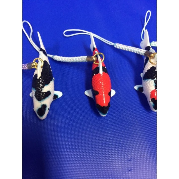 Koi Replica Keychain Kohaku