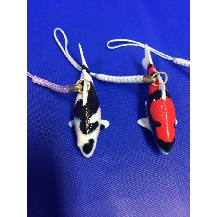 Koi Replica Keychain Kohaku