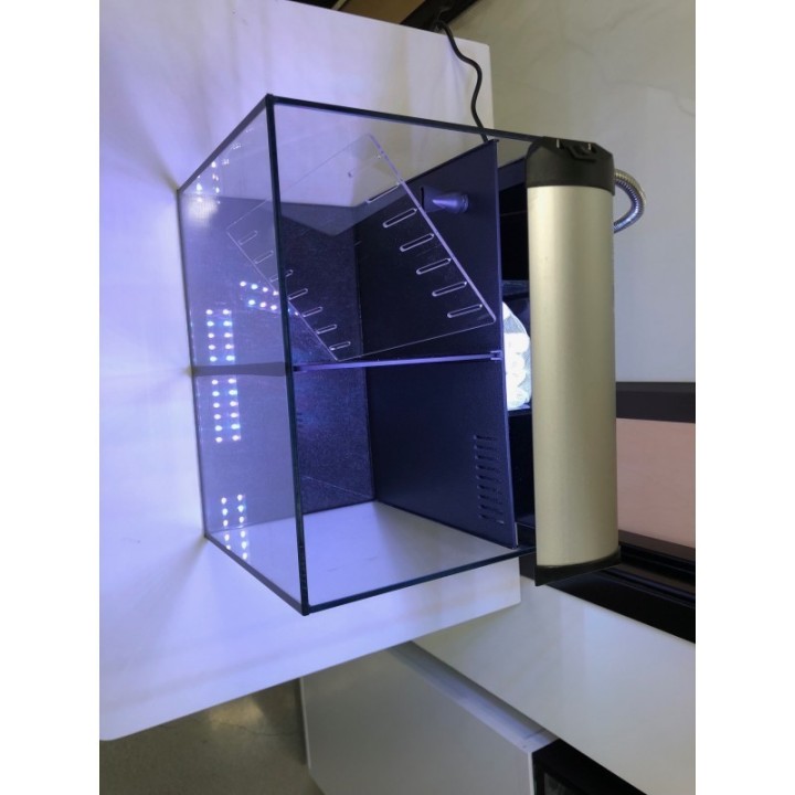 Beta Tank 4Gal All In One Tank W/ LED - Aqua Japan
