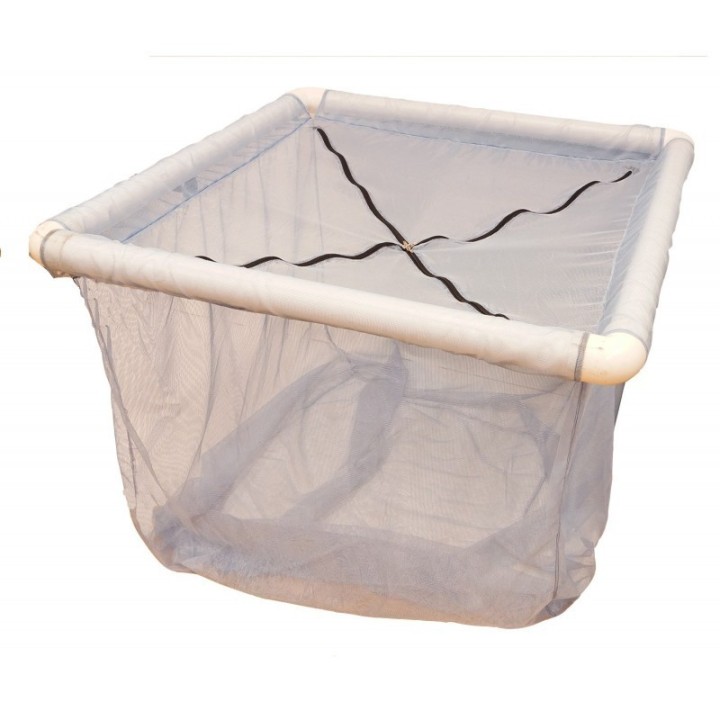 Koi Isolation Cage with Weighted Down with Top Cover Zippers (NET ONLY)