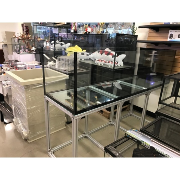 Shallow Peninsula Glass Tank - Aqua Japan