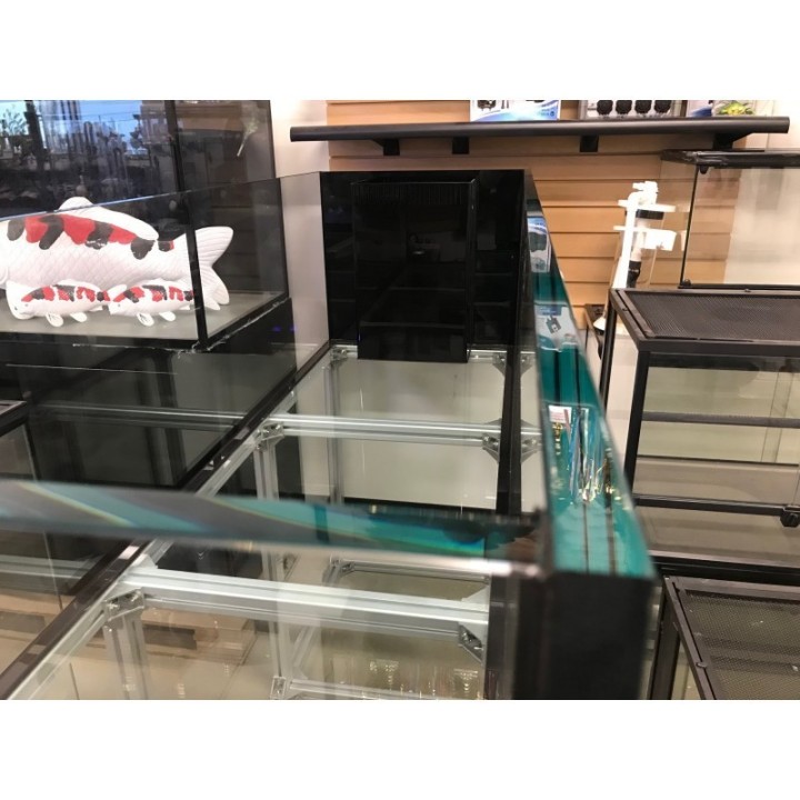 Shallow Peninsula Glass Tank - Aqua Japan
