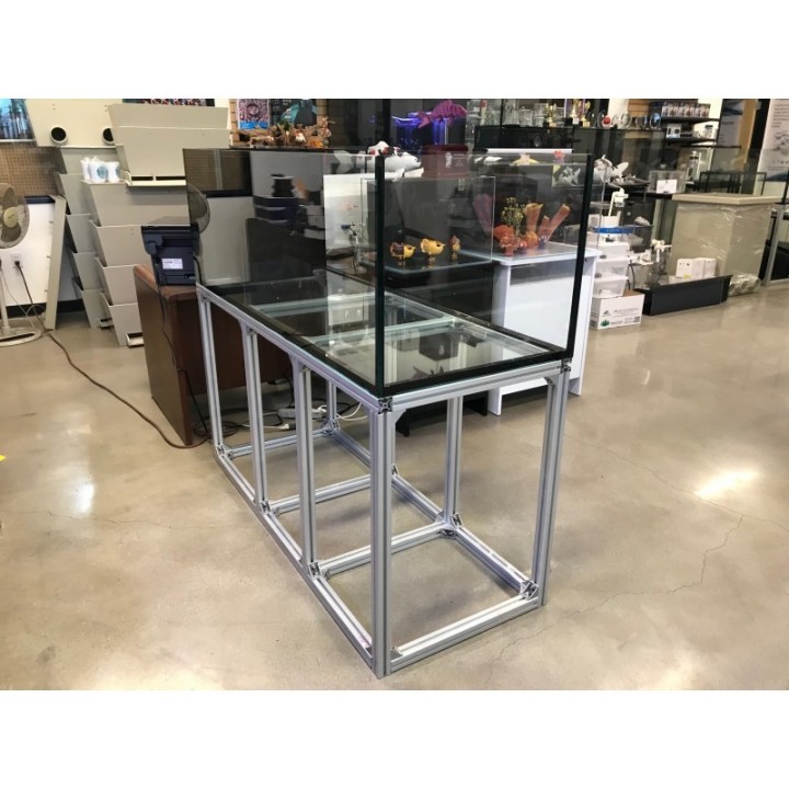 Shallow Peninsula Glass Tank - Aqua Japan